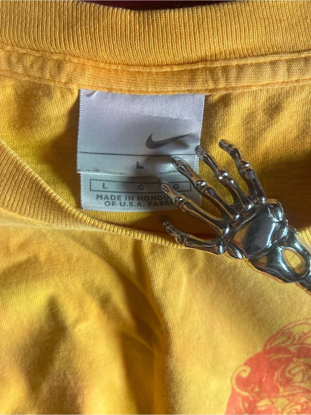Yellow Nike Original Men's T-Shirt